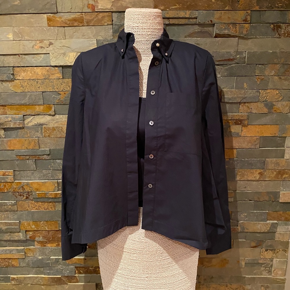 10 Crosby Derek Lam 2 in 1 Shirt NWT